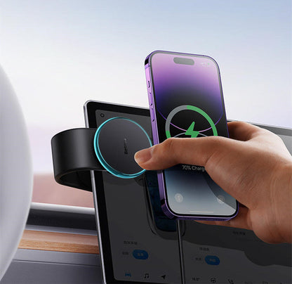Car-mounted Magnetic Foldable Wireless Phone Holder