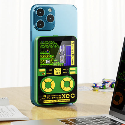 Retro Game Console Magnetic Wireless Power Bank