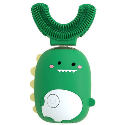 Children's U-Shape 360¬∞ Electric Ultrasonic Toothbrush, with Light Therapy, Rechargeable & Waterproof Design, for 3-9 Years Kids