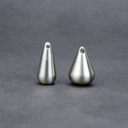 Titanium Droplet Mini Pill Box - Waterproof Travel Case