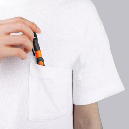 Portable Compact Pen-Shaped Magnetic Screwdriver