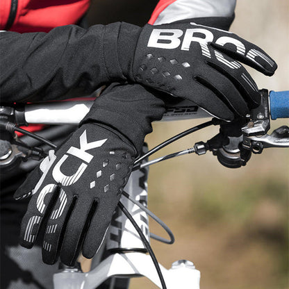 Autumn/Winter Cycling Long Finger Touchscreen Gloves