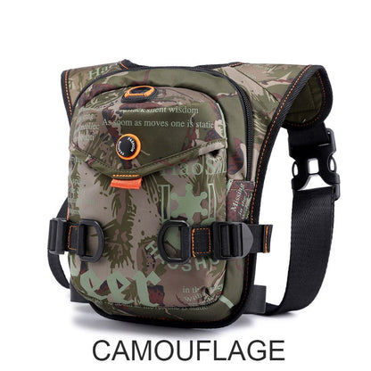 2-in-1 Outdoor Sling/Waist Bag, for Camping, Hiking, Cycling & More