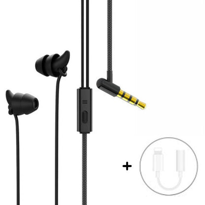 In-Ear Hi-Fi Noise Cancelling Sleep Headphones with High Quality Sound & Sleep Aid Soft Earphones, For Work, Study & Sleep