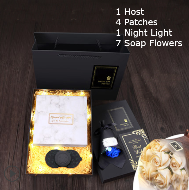 Portable Rechargeable Smart Mini Massager with Pulse Massage, 6 Modes and 10 Intensities for Work, Entertainment, Driving and Travel