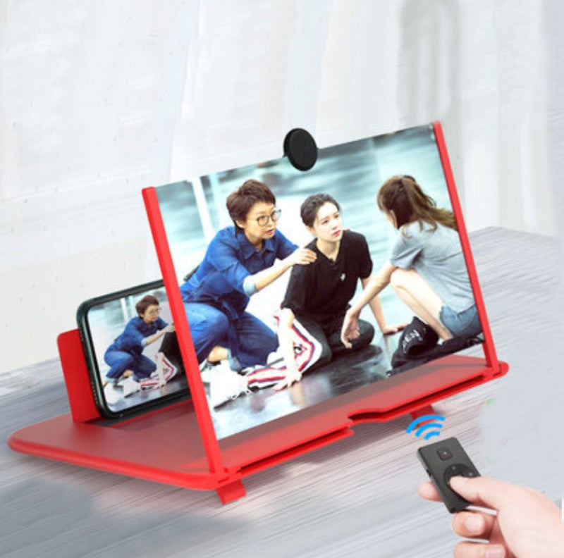 12" Foldable Smart Phone Screen Amplifier Projector, with Anti Blue Light, Large Screen, Suitable for Watching Movie Videos on All Smartphones