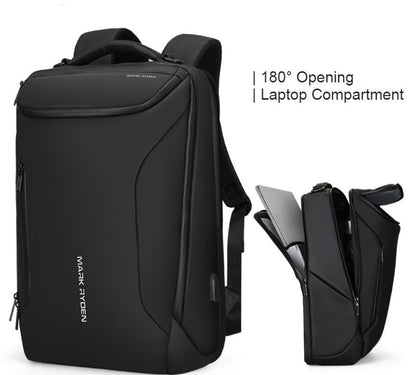 Multifunctional 33L Large-capacity Backpack, with Streamlined Shape, Waterproof Design, 12 Types of Storage Compartments, 180¬∞Opening, Independent Computer Compartment, USB Charging Port