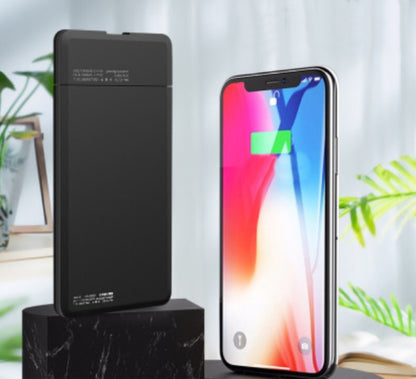 Modular Power Bank with Replaceable Battery Module, Thin and Lightweight Design and Power Indicator, for Travel, Office and More
