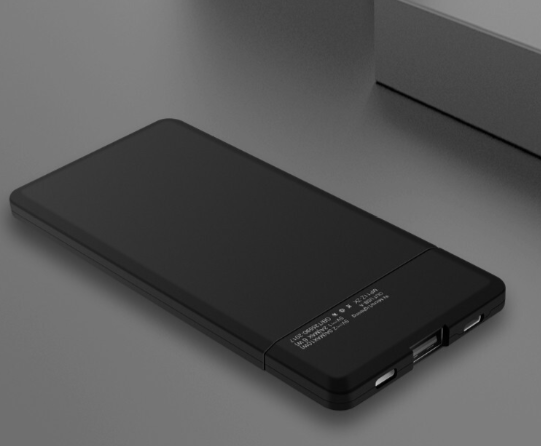 Modular Power Bank with Replaceable Battery Module, Thin and Lightweight Design and Power Indicator, for Travel, Office and More