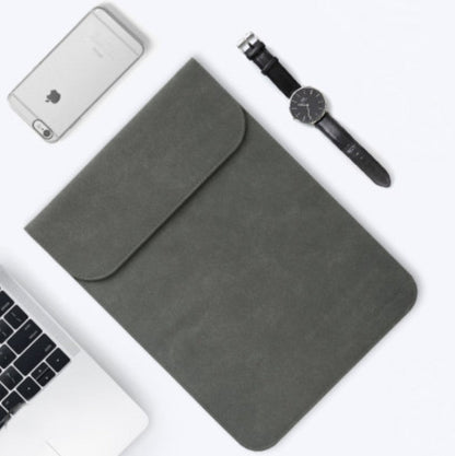 Portable Ultra-thin Laptop Sleeve Cover, with Slim Design, Delicate Fluff and Invisible Magnetic Buckle