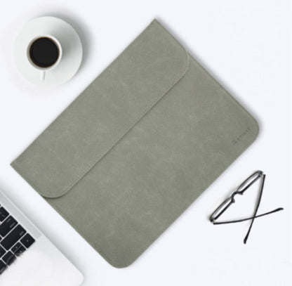 Portable Ultra-thin Laptop Sleeve Cover, with Slim Design, Delicate Fluff and Invisible Magnetic Buckle