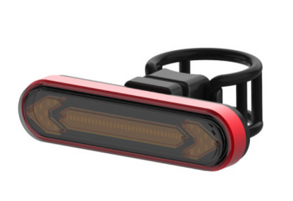Wireless Remote Control Bicycle Steering Taillight, with Turn Signal, Brake Light and Flashing Warning Light, for Safe Cycling