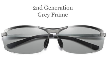 Smart Color-Changing Sunglasses, UV-Resistant Polarized Day and Night Goggles, for Driving, Surfing, Surfing, Skiing, Fishing and More