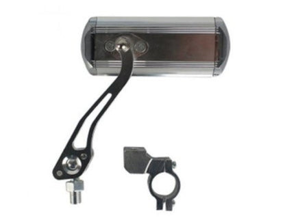 Adjustable & Rotatable Bicycle Rear View Mirror, with aluminum bracket and Tool-free Installation, for Safe Cycling