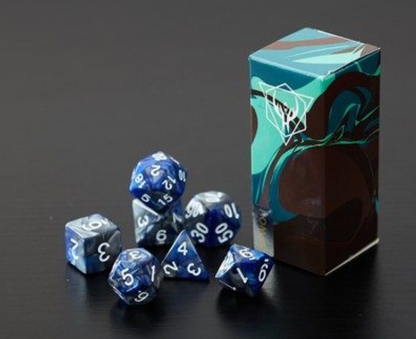 Creative Multi-Faceted 7 Pcs Dice Set, with A Storage Box or A Pouch