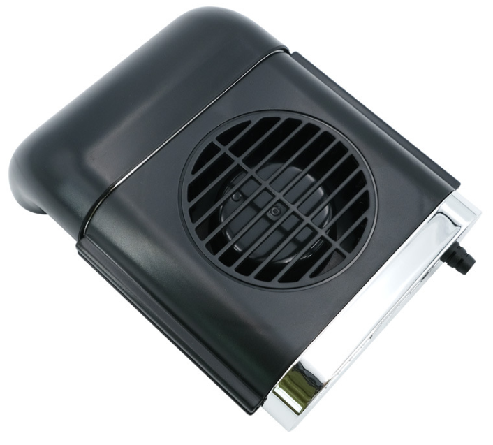 Multi-function Mini Car Back Seat Fan with Adjustable 3 Speeds, Micro USB Power Supply and Easy Installation, Compatible for Most Cars