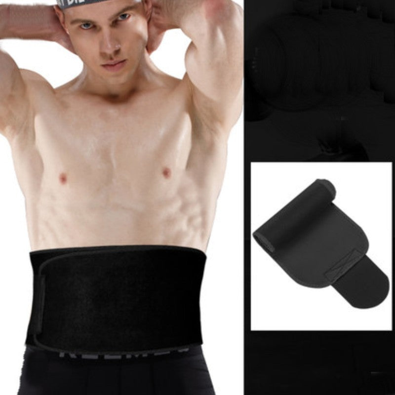 Workout Waist Trimmer, with Steel Bone, Support Springs and Breathable Design, for Training, Exercising, Body Shaping and More