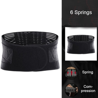 Workout Waist Trimmer, with Steel Bone, Support Springs and Breathable Design, for Training, Exercising, Body Shaping and More