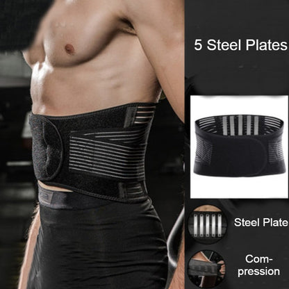 Workout Waist Trimmer, with Steel Bone, Support Springs and Breathable Design, for Training, Exercising, Body Shaping and More