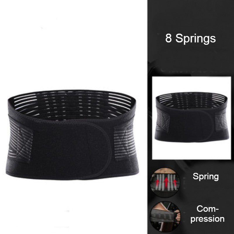 Workout Waist Trimmer, with Steel Bone, Support Springs and Breathable Design, for Training, Exercising, Body Shaping and More