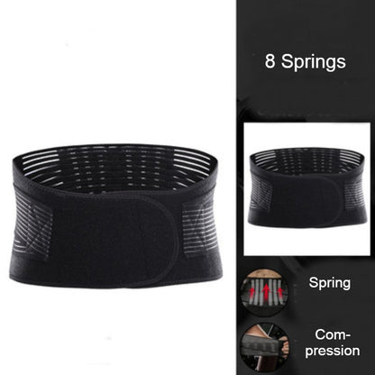 Workout Waist Trimmer, with Steel Bone, Support Springs and Breathable Design, for Training, Exercising, Body Shaping and More
