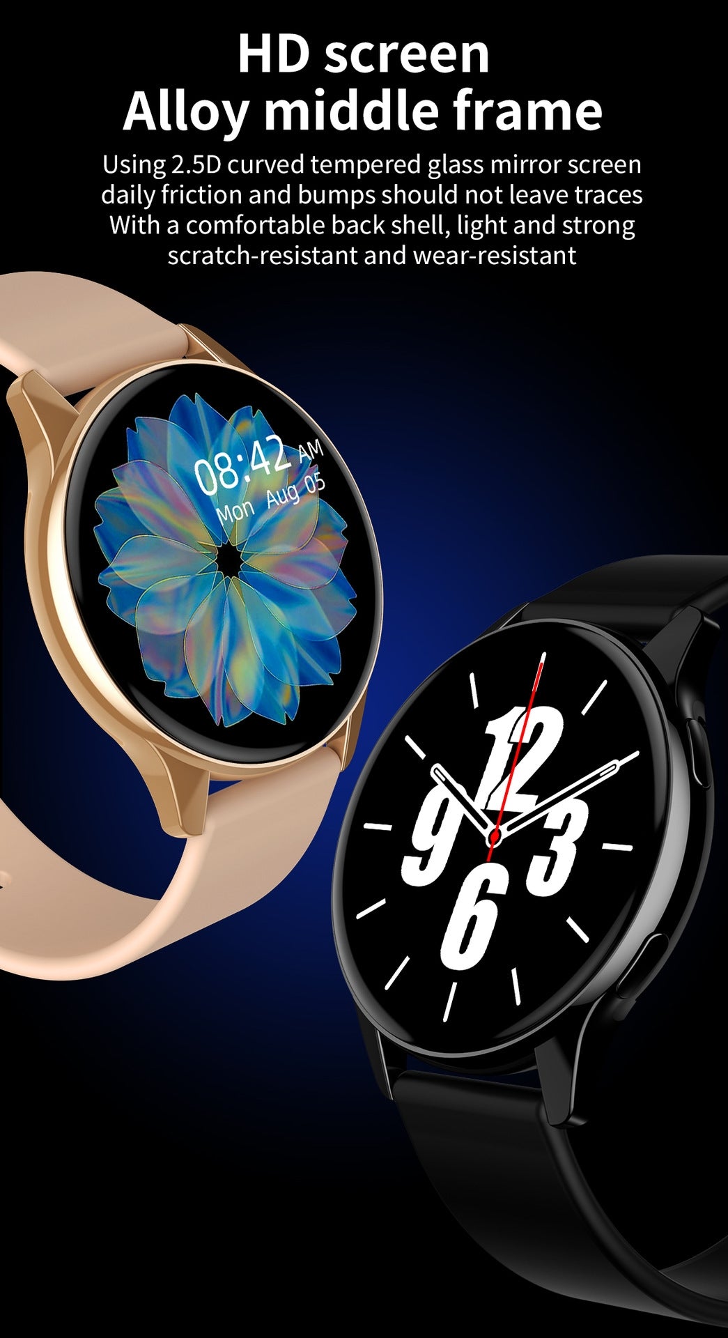 Smart Watch Fitness Tracker - Track Your Body Signals and Take Care of Your Health!