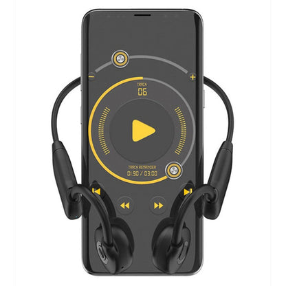 Bone Conduction OverEar Bluetooth Earbuds, with 32G Memory and IPX6 Waterproof, for Commuting and Sports