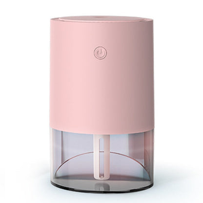 Portable Rechargeable Humidifier, with LED Light, Fine Mist & Quiet Operation, for Bedroom, Desk, Car & More