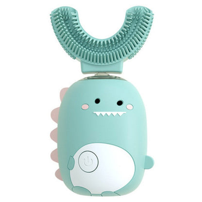 Children's U-Shape 360¬∞ Electric Ultrasonic Toothbrush, with Light Therapy, Rechargeable & Waterproof Design, for 3-9 Years Kids