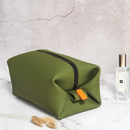 Leak-Resistant & Waterproof Large Capacity Silicone Dopp Bag for Cosmetics, Gym, Shower & Travel