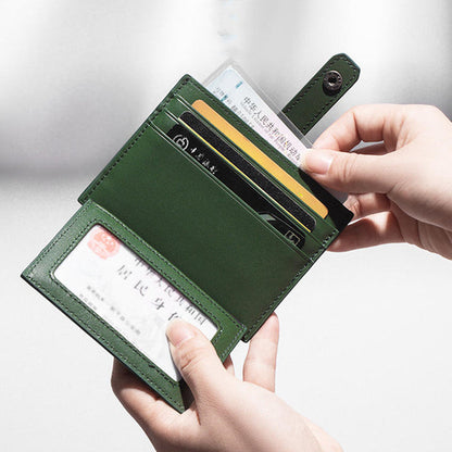 Genuine Leather Anti-Magnetic Card Holder