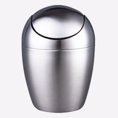 Mini Kitchen Trash Can with Lid, for Kitchen, Desktop, Bathroom & Office