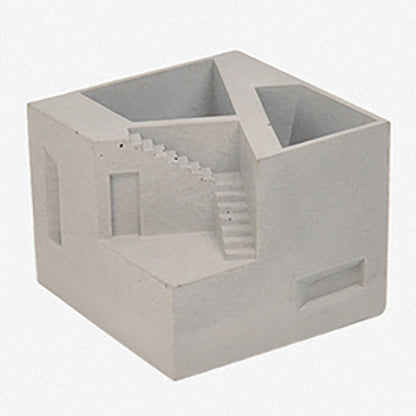 Creative Miniature Building Pen Holder & Desktop Decoration, for Pencils, Makeup Brushes, Toothbrushes & More