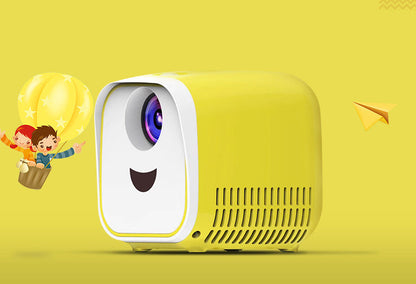 LED Mini HD Home Projector with Multi-language System, Support Reading Flash Drive, Mobile Hard Disk & TF Card, for Home and Office