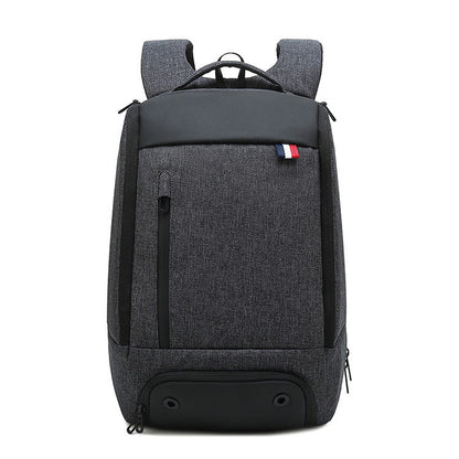 Large Capacity Backpack With Shoes Compartment & Separate Wet Pocket For Sport, Hiking & More