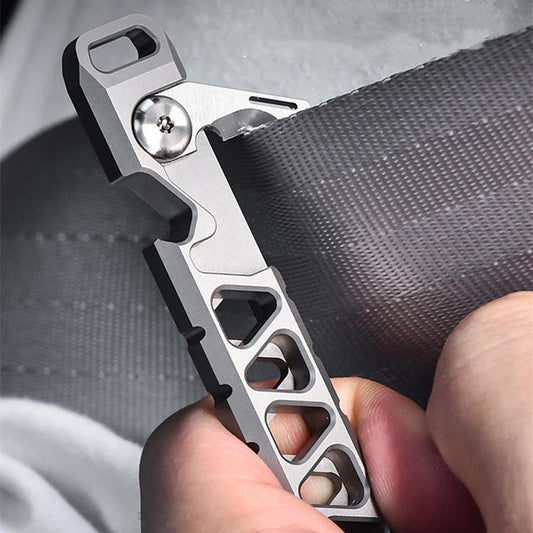 EDC Titanium Alloy Multifunctional Outdoor Crowbar