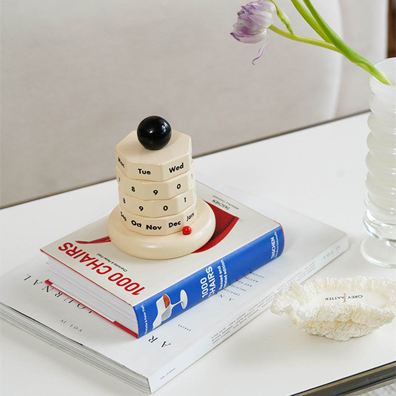 Wooden Creative Perpetual Calendar