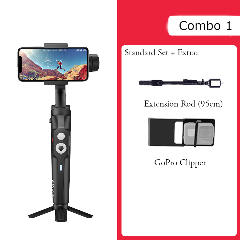 Mini Anti-shake Selfie Stick with Folding Storage, Three-axis Stabilization System, Object Tracking, Time-lapse Photography, Suitable for Professional or Daily Photography