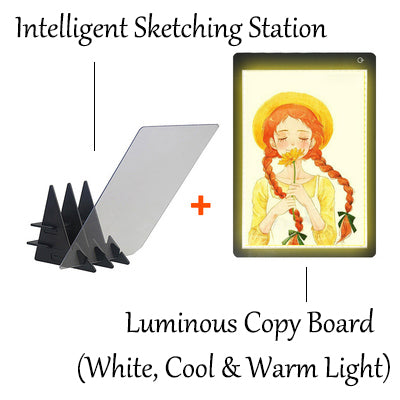 Intelligent Reflection Drawing Board With APP Control, For Adults, Kids, Home, School & Office