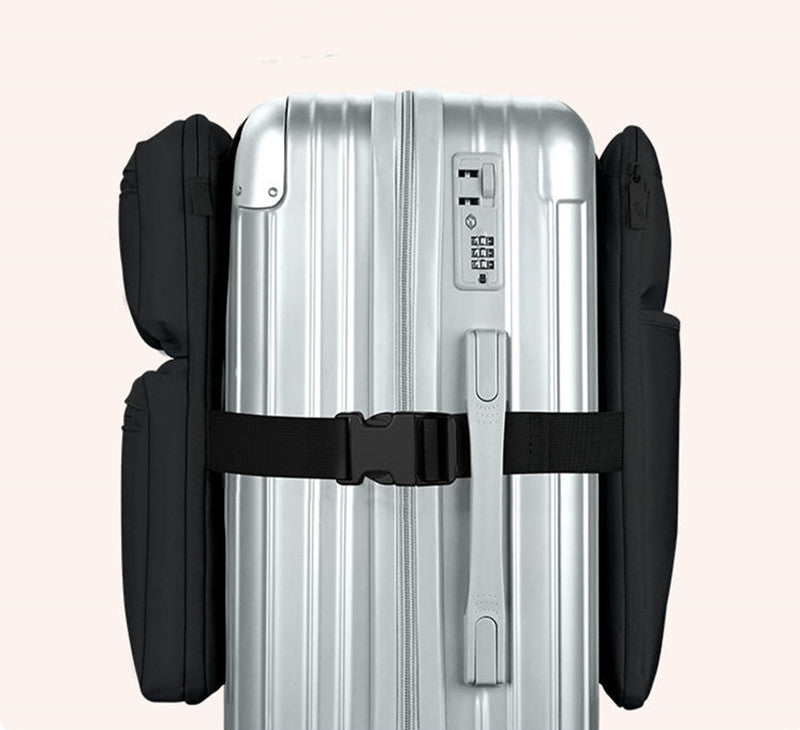 20-inch Luggage with Additional Bag, Foldable Carry-on Hanging Bag