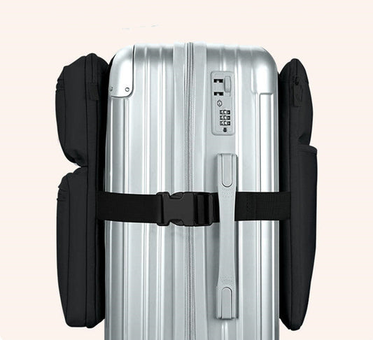 20-inch Luggage with Additional Bag, Foldable Carry-on Hanging Bag