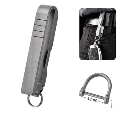 Titanium Alloy EDC Car Keychain
