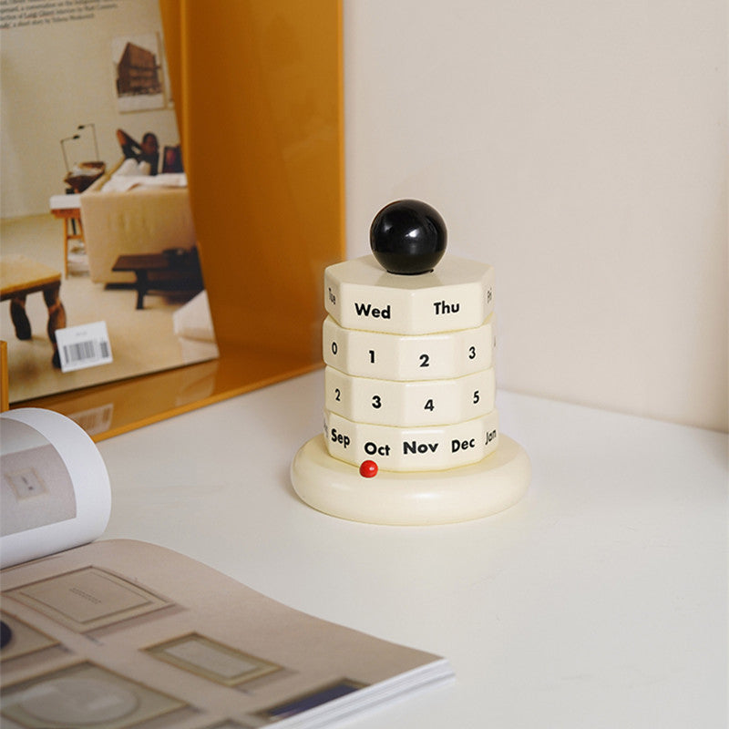 Wooden Creative Perpetual Calendar