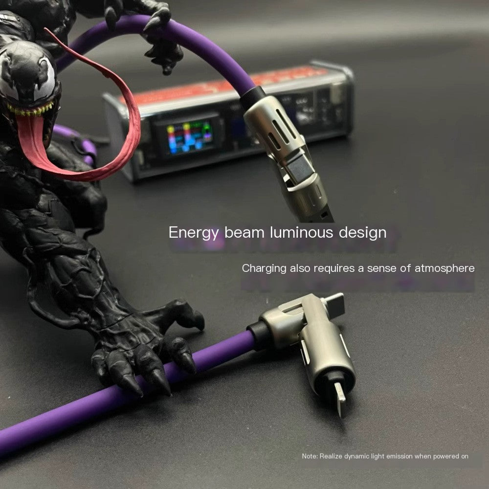 4-in-1 Fast Charging Multifunctional Cable – 240W High-Speed Line
