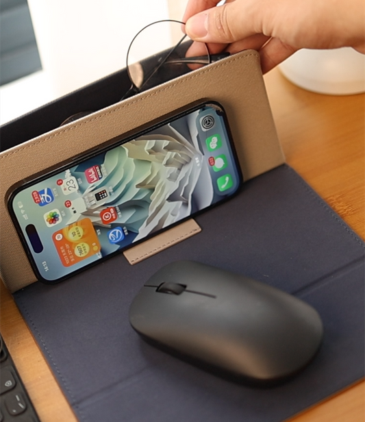 Multi-functional Pen Case, Storage Bag, Mouse Pad, and Stand