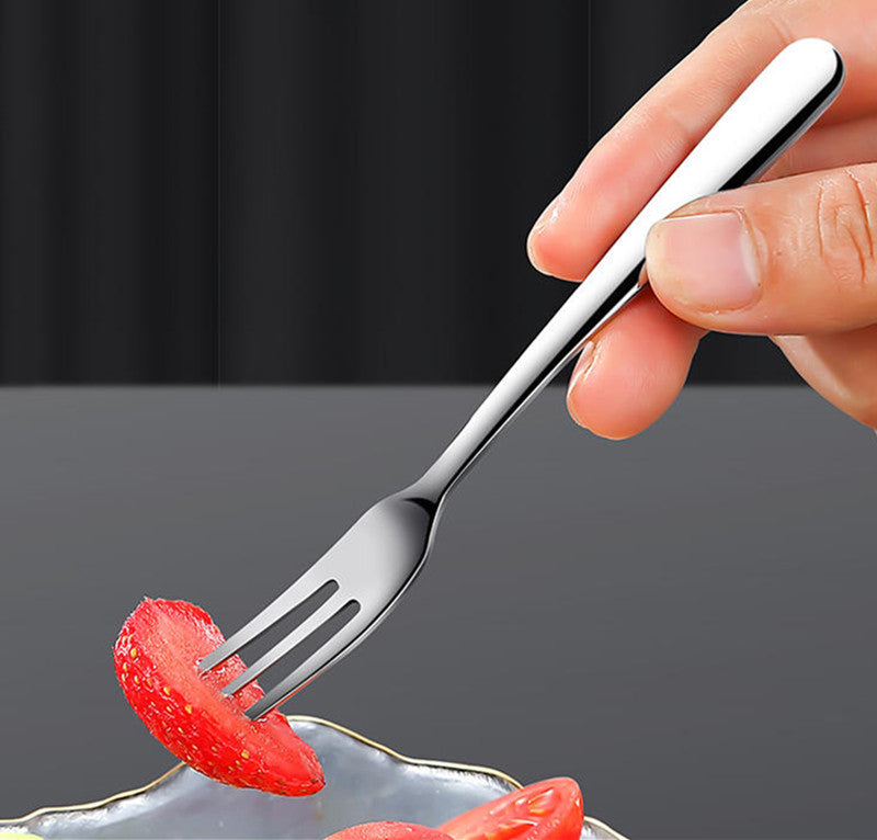 Exquisite Stainless Steel Fruit Fork Set