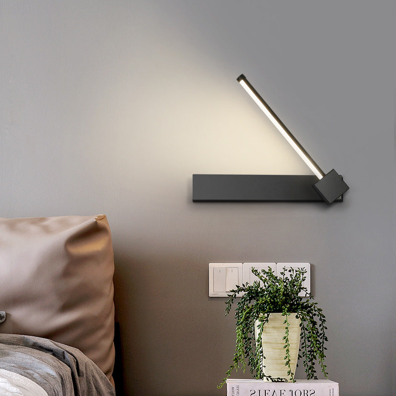 LED Simple Bedroom Bedside Wall Lamp, with Three Adjustable Light Modes, 330¬∞ Rotatable and Minimalist Design, for Bedroom, Living Room, Office and More