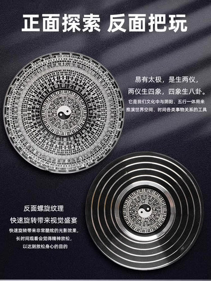 Mystic Tai Chi Bagua Compass Fidget Spinner - Premium EDC Stress Relief