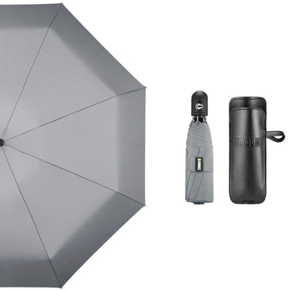 Super Portable Auto Open/Close Windproof Umbrella with 12 Ribs, 5-Fold & Ergonomic Handle