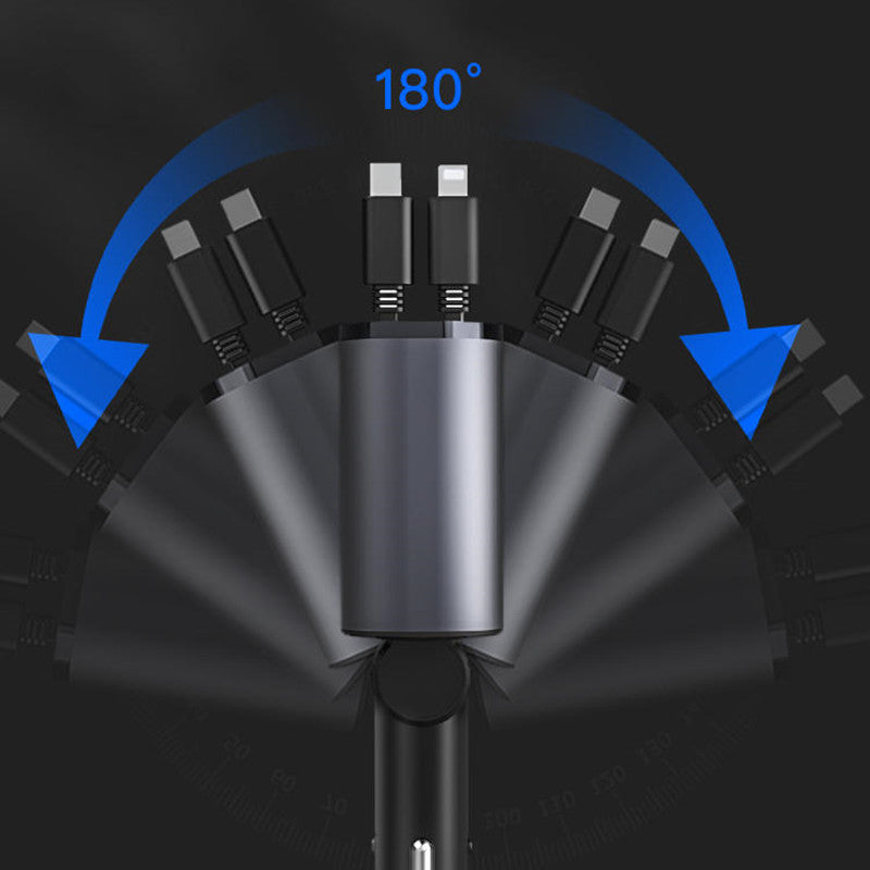 3-in-1 Fast Charge Car Charger